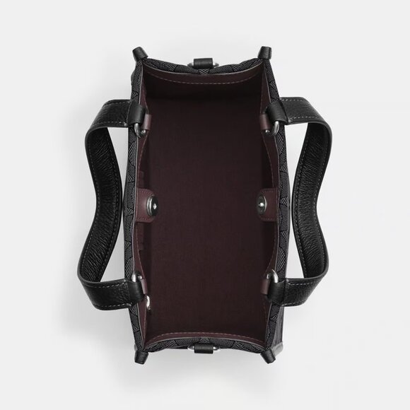 Coach NEW! Star Print Signature Jacquard Dempsey Tote w/Tags! - Picture 6 of 16